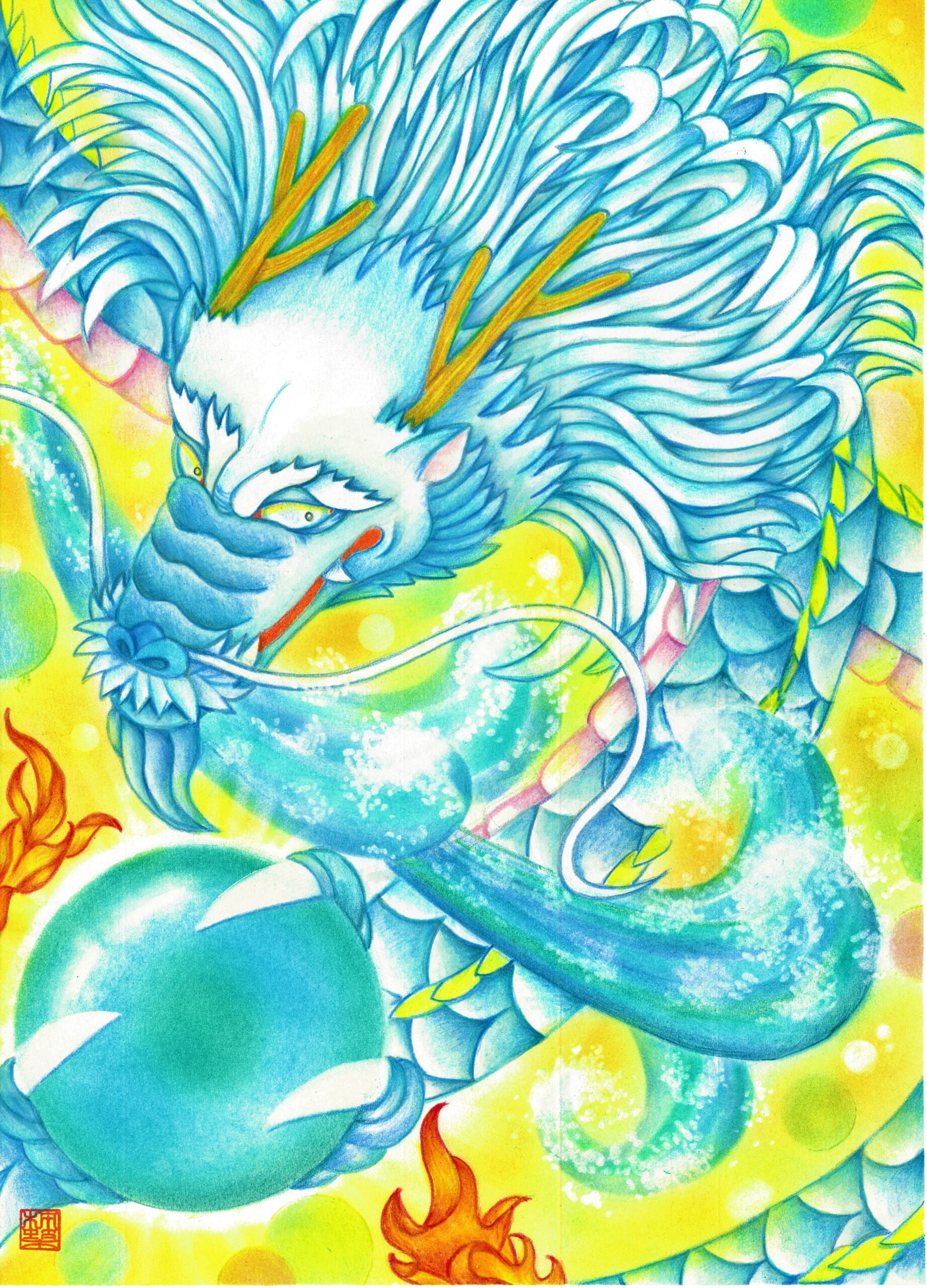 2020–2021】龍の絵を描き始めた初期作品 / 龍と開運のアトリエ