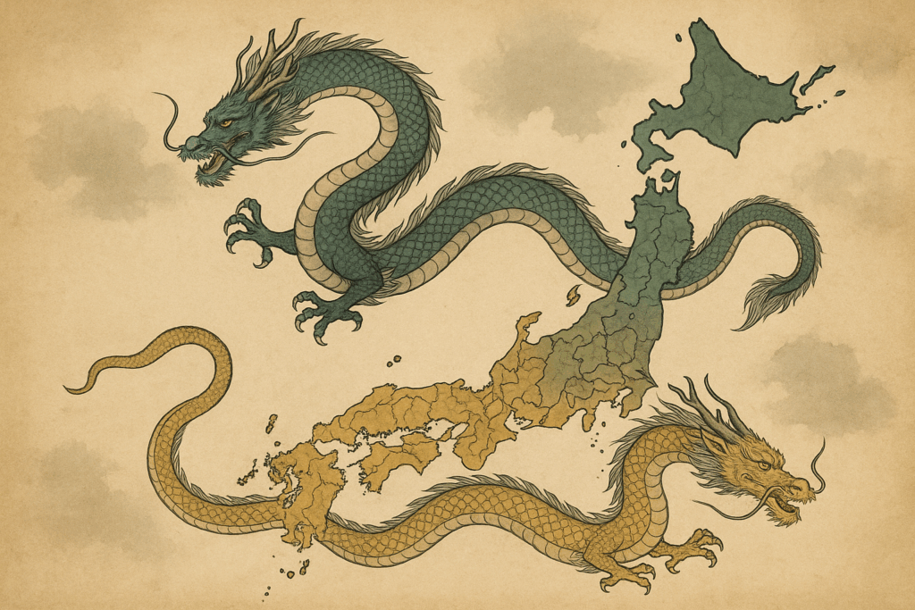 日本の双龍