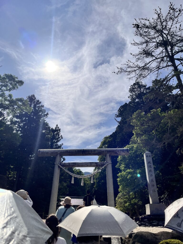 比沼麻奈爲神社龍と鳳凰の雲