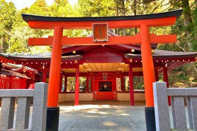 箱根神社内の九頭龍神社新宮