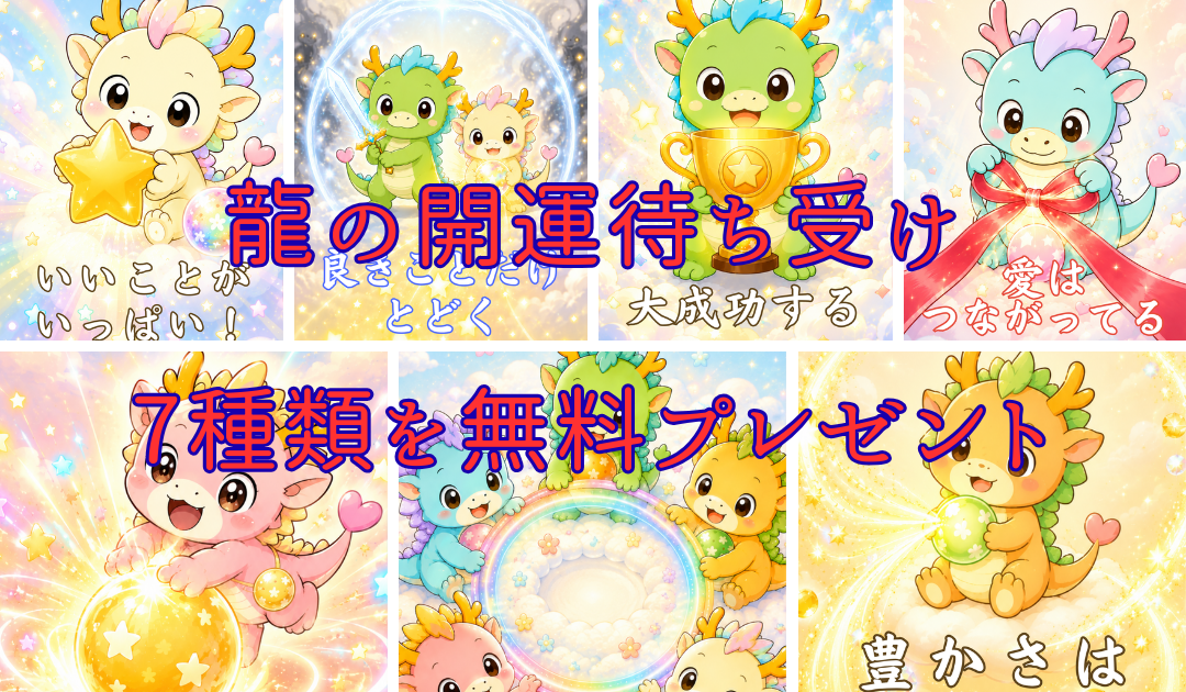 龍の開運待ち受け無料プレゼント