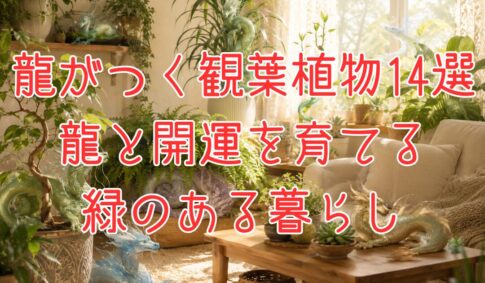 龍のつく観葉植物14選のアイキャッチ