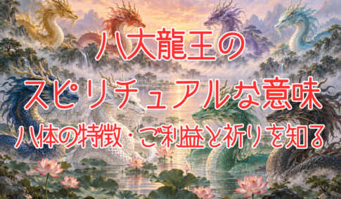 八大龍王のスピリチュアルな意味|八体の特徴・ご利益と祈りを知るアイキャッチ